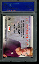 2001 Rittenhouse Star Trek Women Of Voyager Autograph Jeri Ryan LE Auto PSA 10